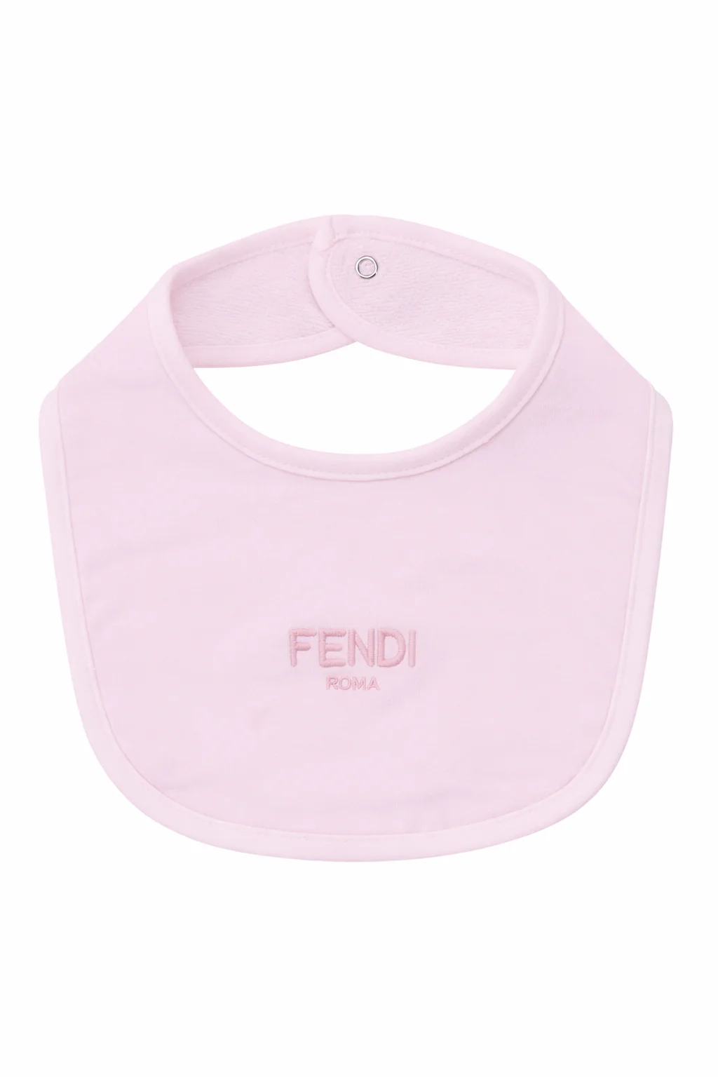 Set tre pezzi per neonata Fendi Kids rosa con logo Fendi sul davanti - Image 5