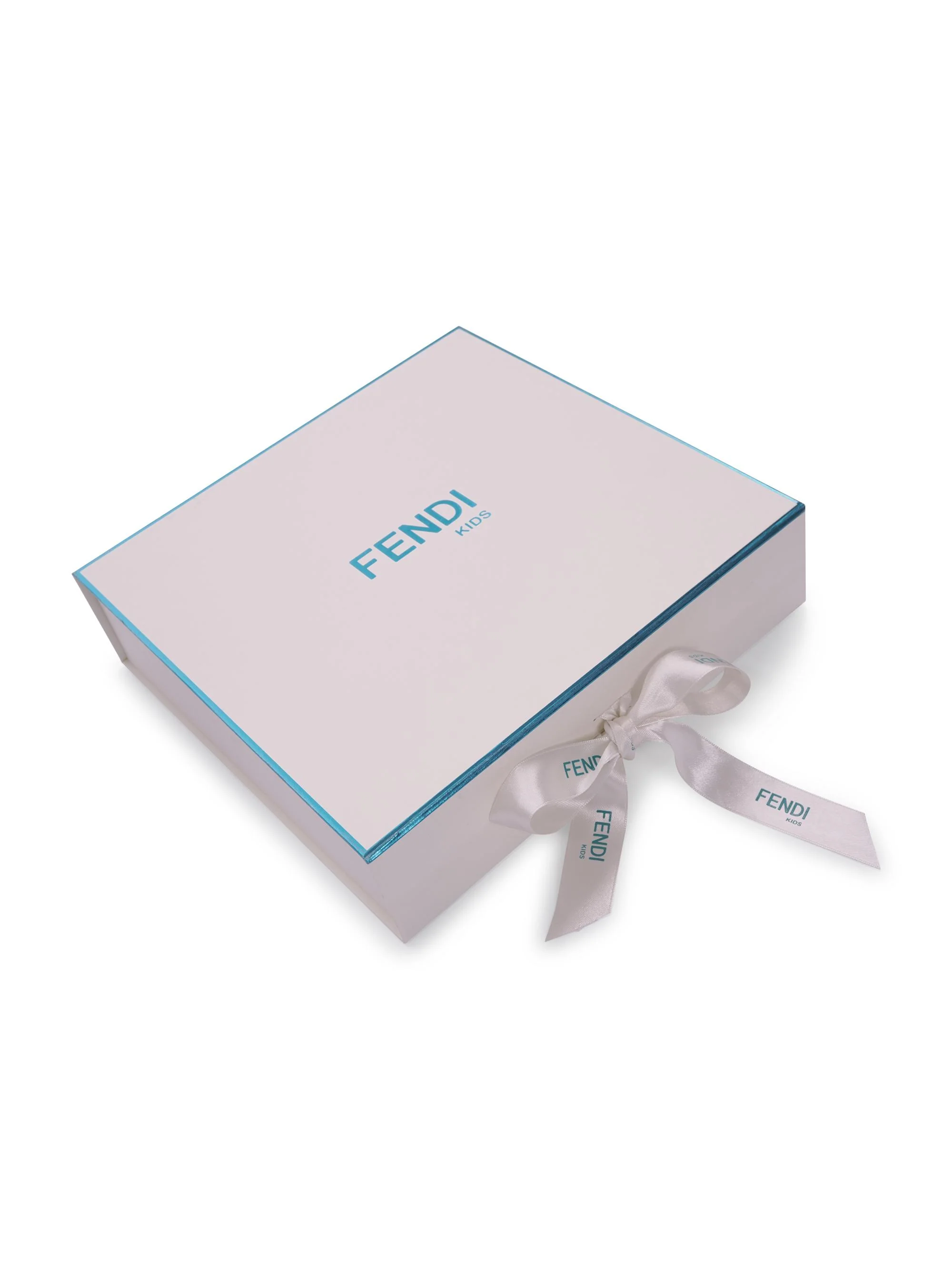 Set tre pezzi per neonata Fendi Kids rosa con logo Fendi sul davanti - Image 6