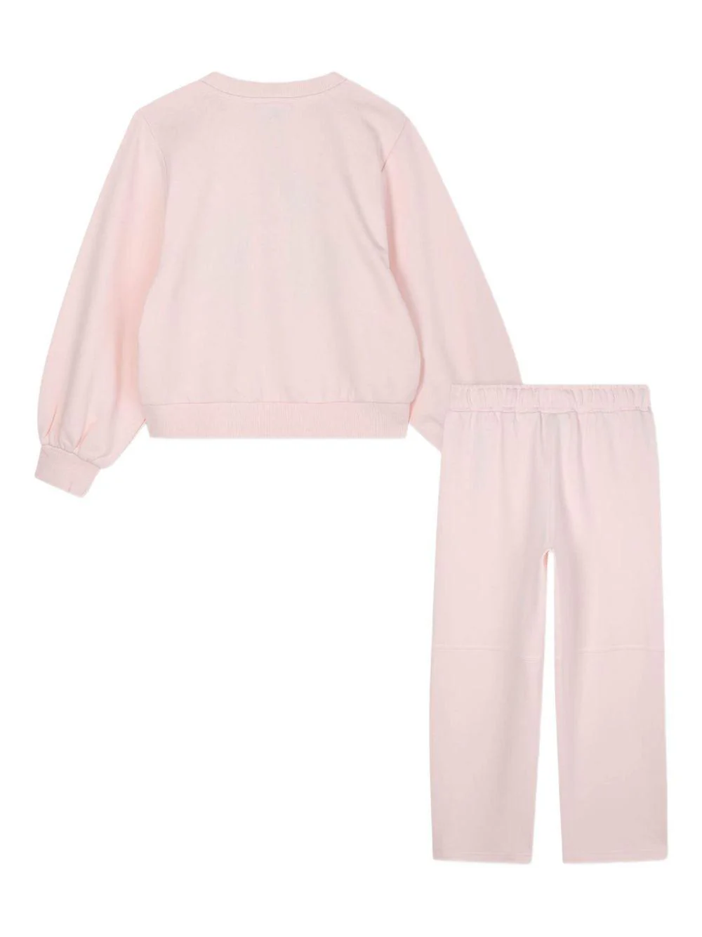Set tuta sportiva per bambina Kenzo Kids rosa con logo Kenzo - Image 3