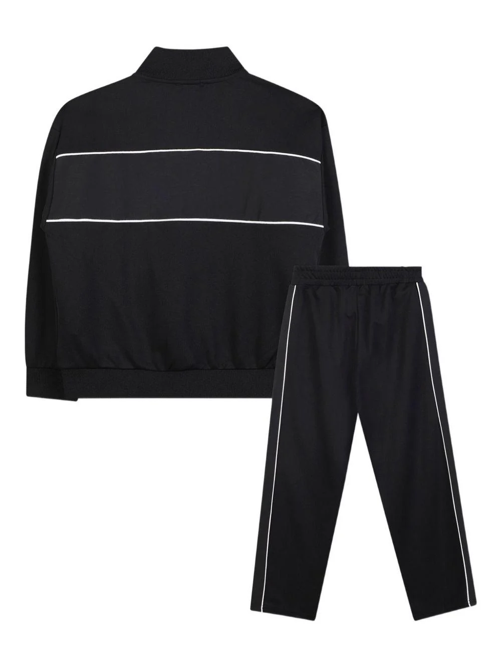Set tuta sportiva per bambino Kenzo Kids blu con rifiniture a contrasto - Image 2