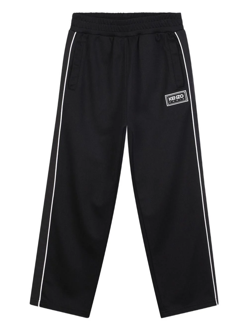 Set tuta sportiva per bambino Kenzo Kids blu con rifiniture a contrasto - Image 3