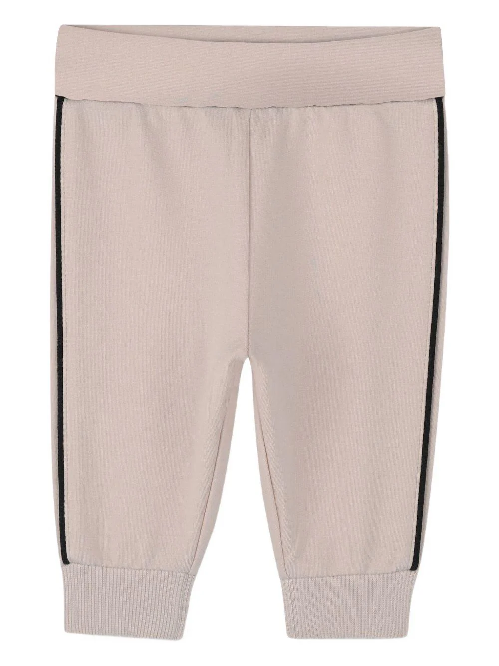 Set tuta sportiva per neonato Boss Kids beige con dettaglio logo - Image 2
