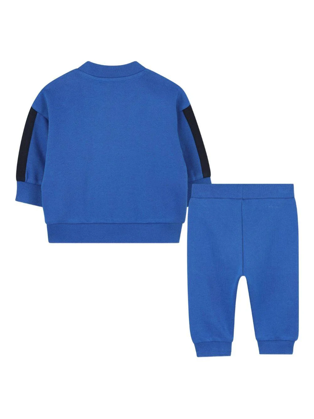 Set tuta sportiva per neonato Kenzo Kids blu con design stampa - Image 2