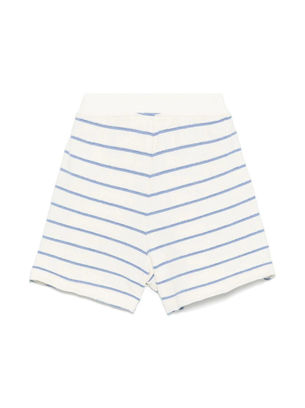 Shorts cornelia per bambina Bonpoint beige con motivo a righe - Image 3