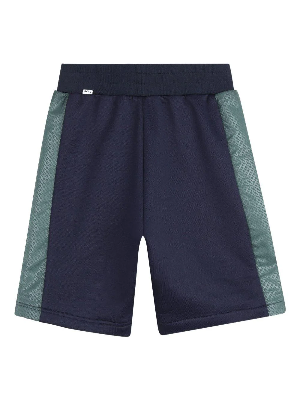 Shorts da bambino Boss Kids blu scuro con inserti - Image 3
