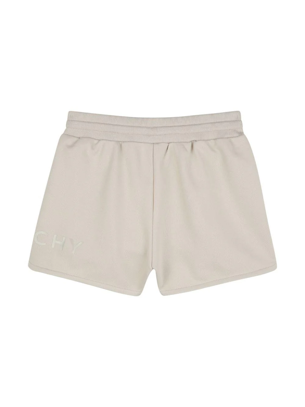 Shorts per bambina Givenchy Kids grigio con logo sulla gamba - Image 2