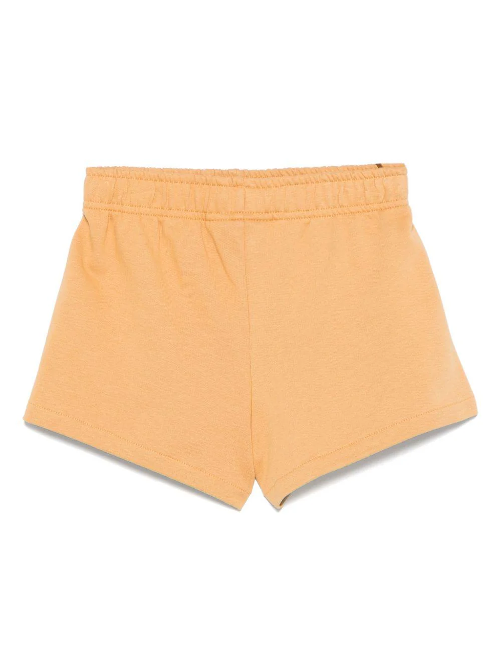 Shorts per bambina Mini Rodini beige con stampa grafica sul davanti - Image 2