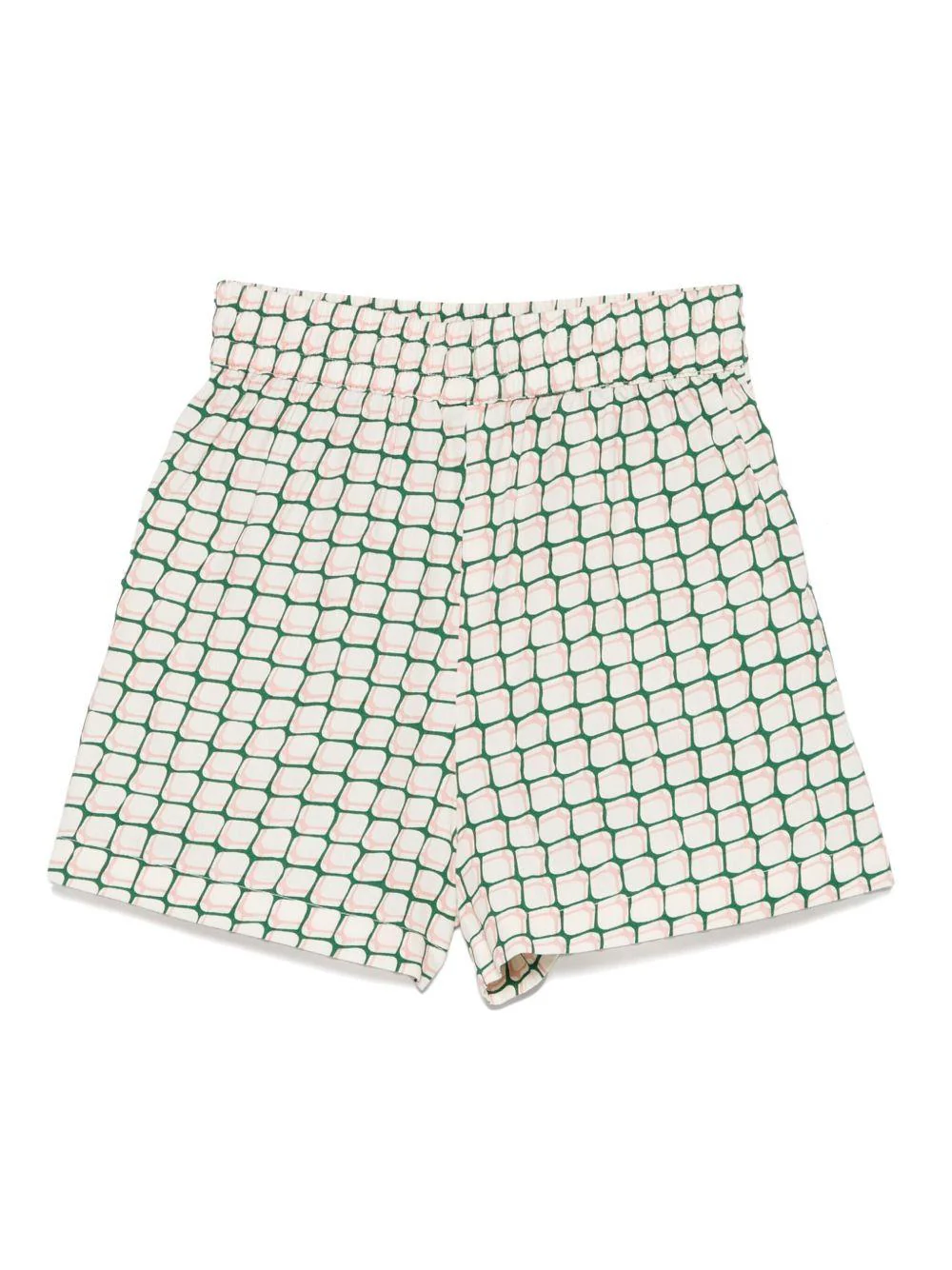 Shorts per bambina Scotch & Soda Kids beige con stampa - Image 2