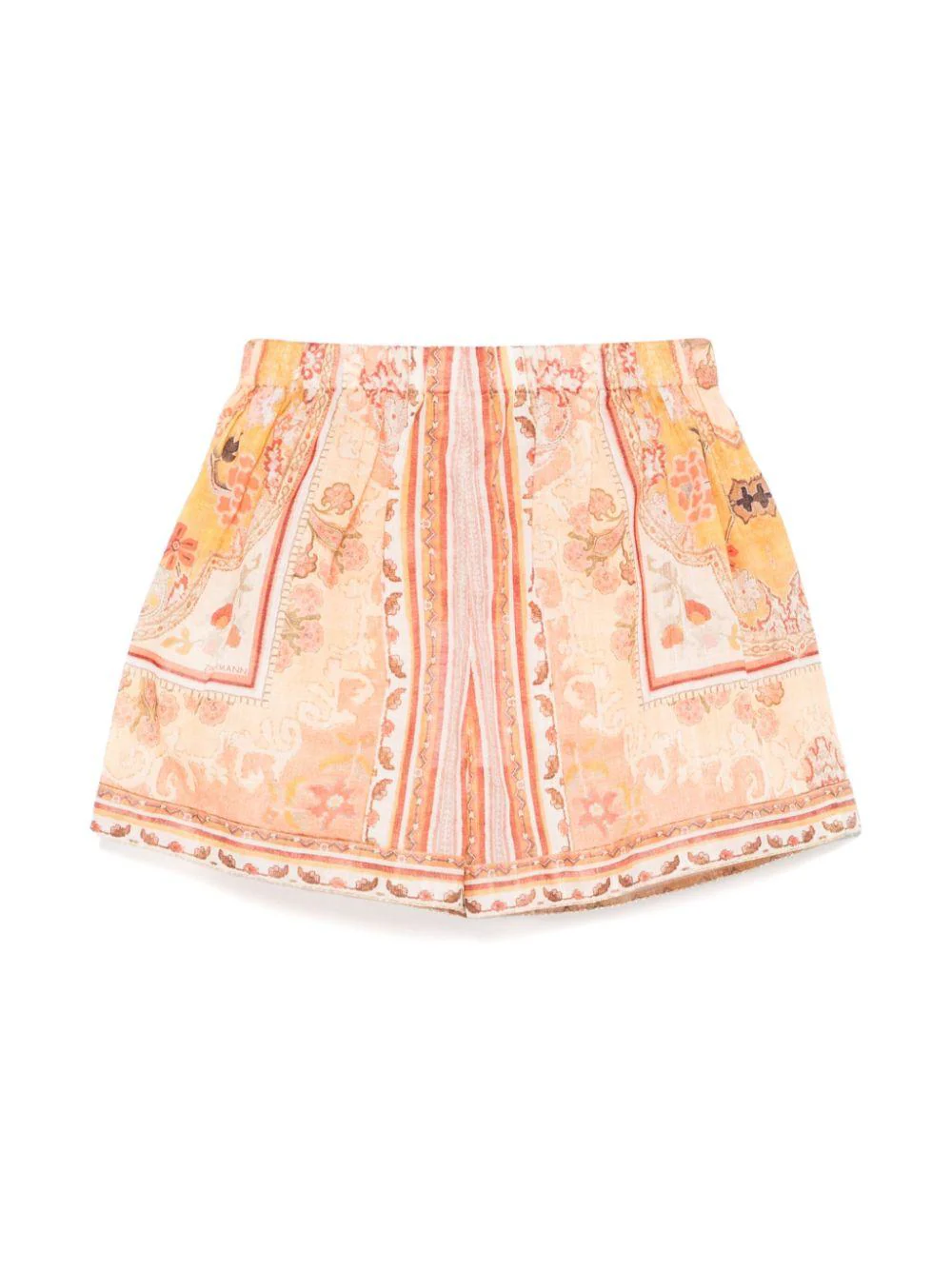 Shorts per bambina ZIMMERMANN Kids Wylie multicolore con stampa grafica all-over - Image 3