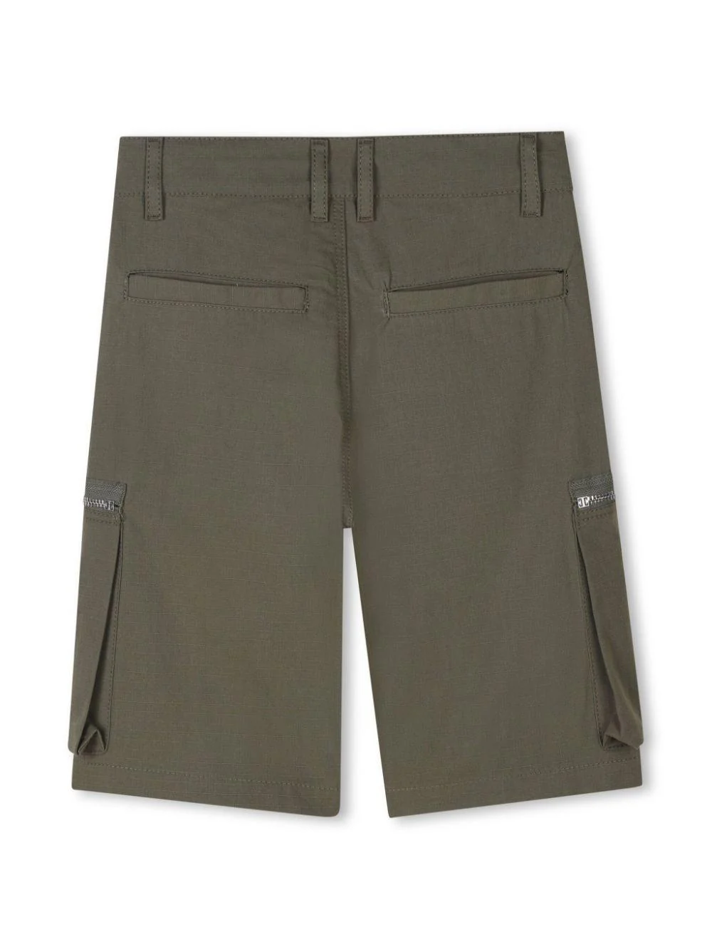 Shorts per bambino Givenchy Kids verde con ricamo con logo frontale - Image 2