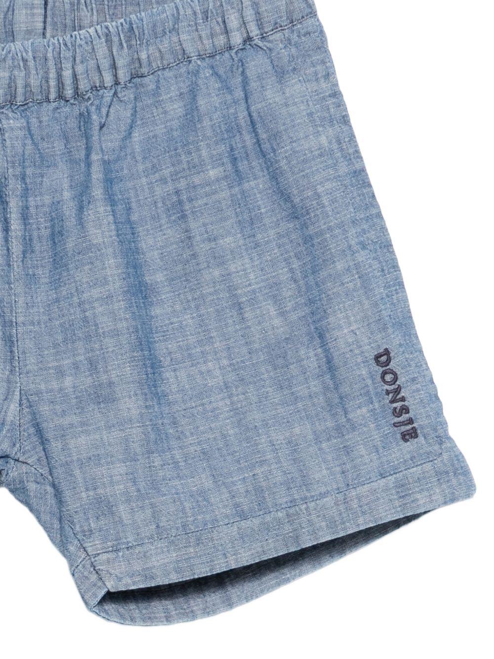 Shorts per bambino Donsje denim con vita elasticizzata - Image 3