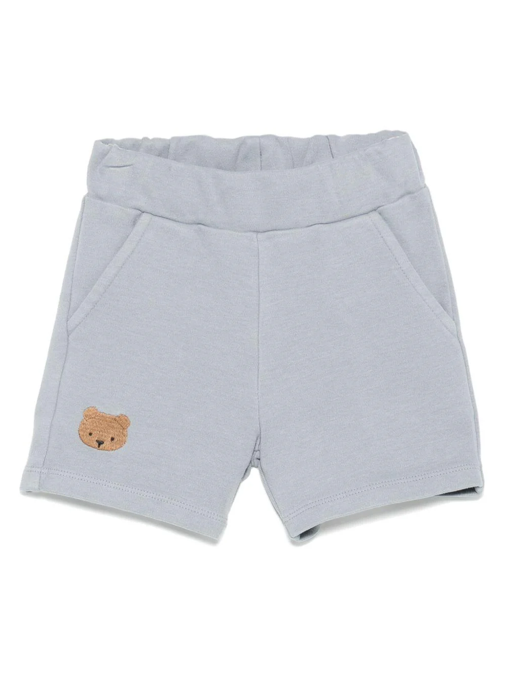 Shorts per neonato Donsje Ithri azzurro con motivo con ricamo