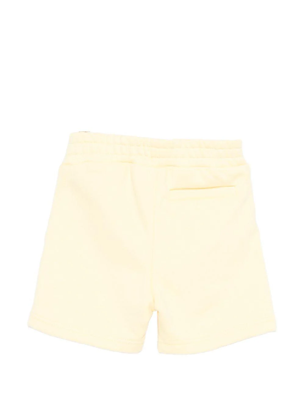 Shorts per neonato Givenchy Kids giallo con dettaglio logo sul davanti - Image 3