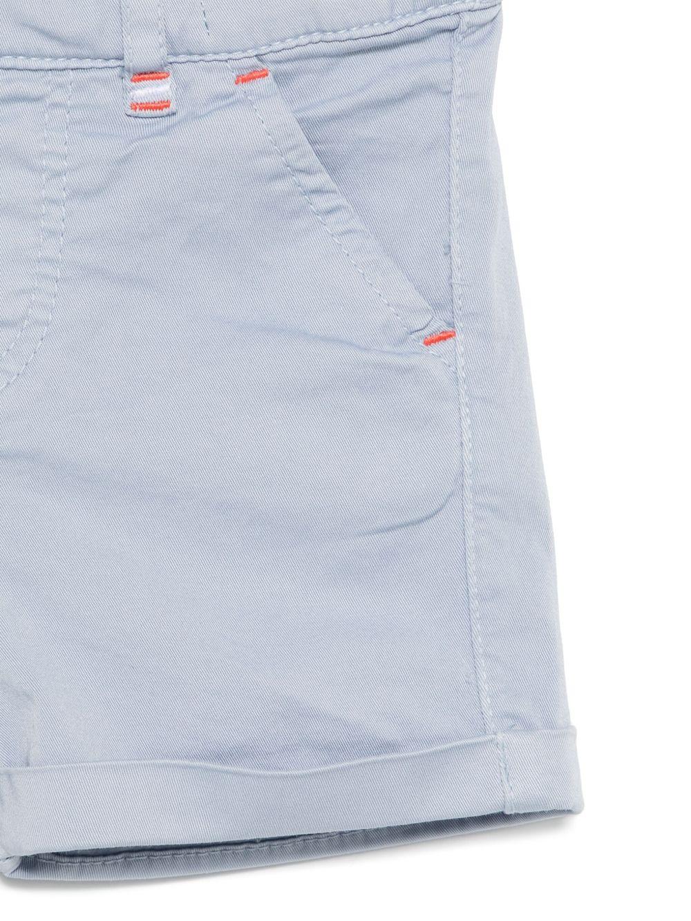 Shorts per neonato Tartine Et Chocolat azzurro in twill - Image 3