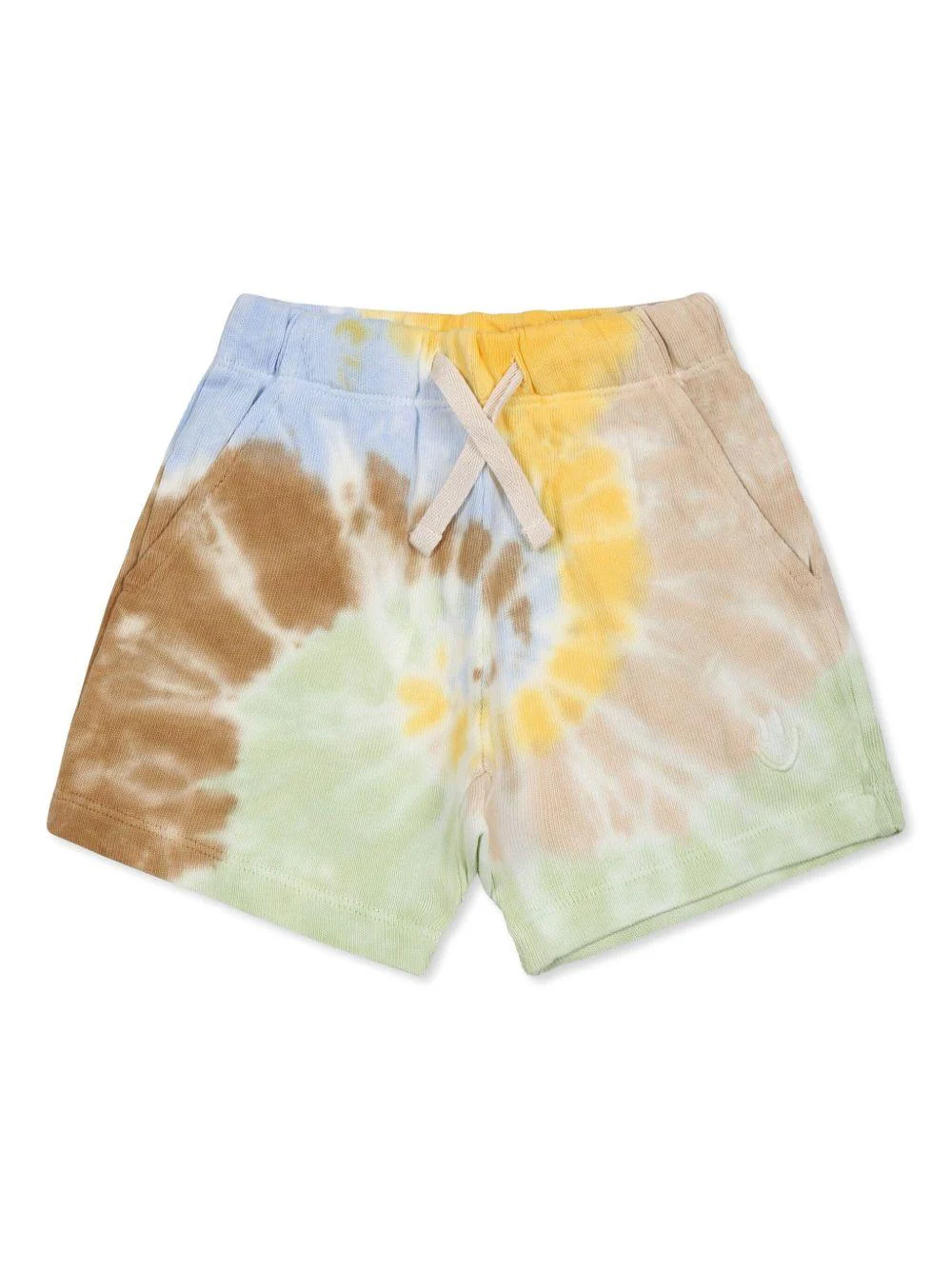 Shorts Simms per neonato Molo multicolor con stampa tie dye