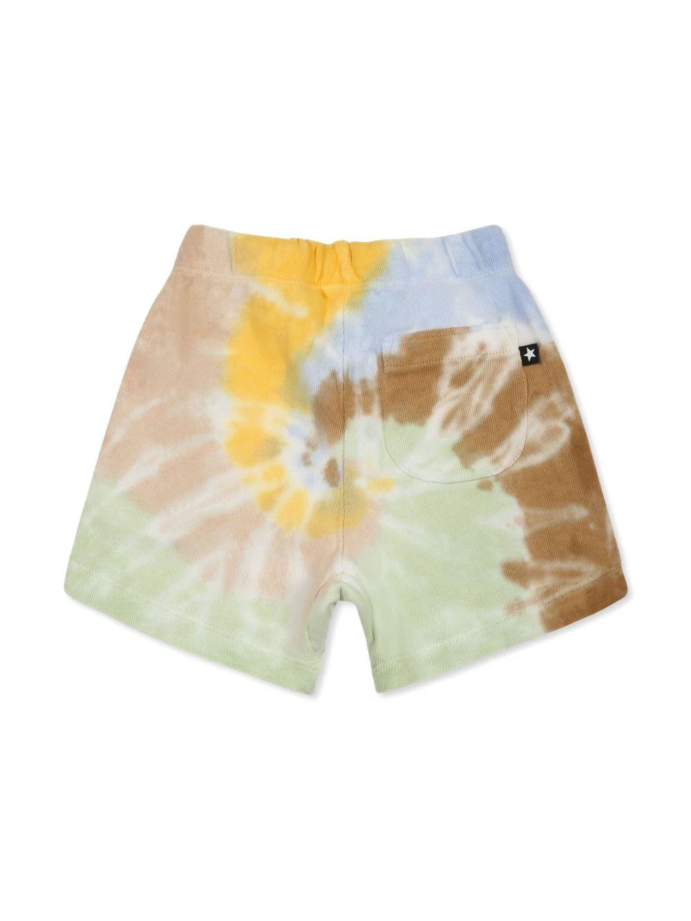 Shorts Simms per neonato Molo multicolor con stampa tie dye - Image 3