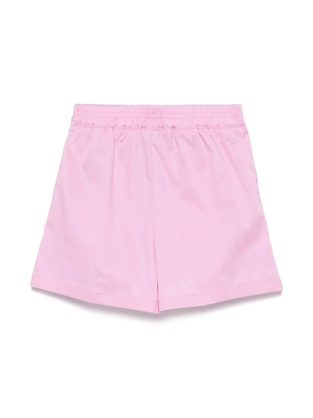 Shorts sportivi con logo per bambina MSGM Kids rosa con due tasche laterali - Image 3