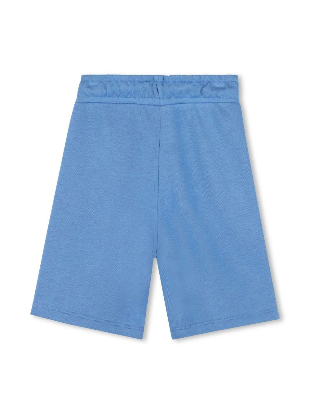 Shorts sportivi con stampa per bambino BOSS Kidswear blu con trama effetto lana - Image 2