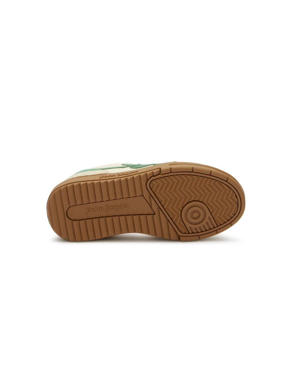Sneakers Palm Beach University per bambino Palm Angels Kids beige con punta tonda - Image 3