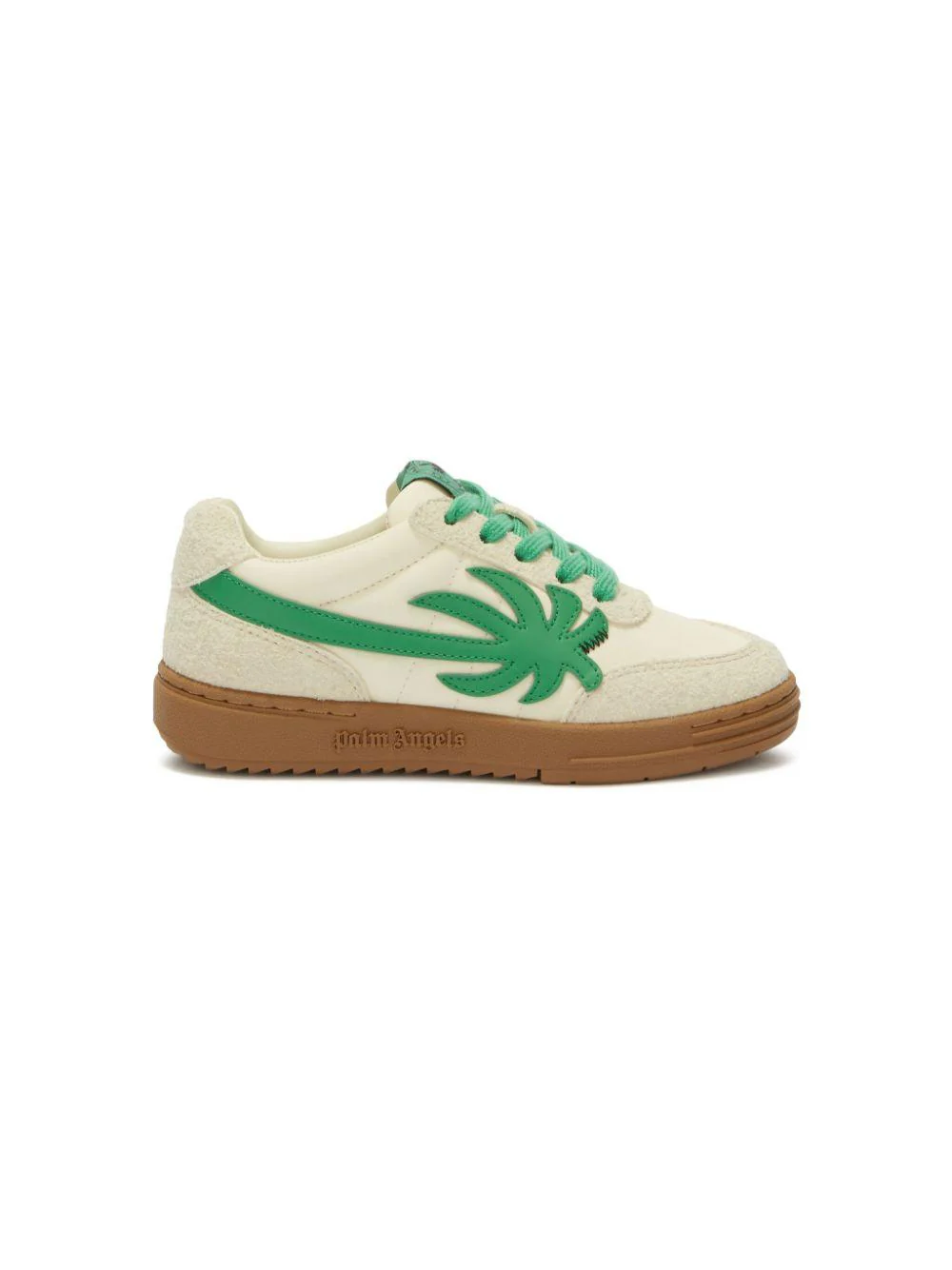 Sneakers Palm Beach University per bambino Palm Angels Kids beige con punta tonda - Image 4