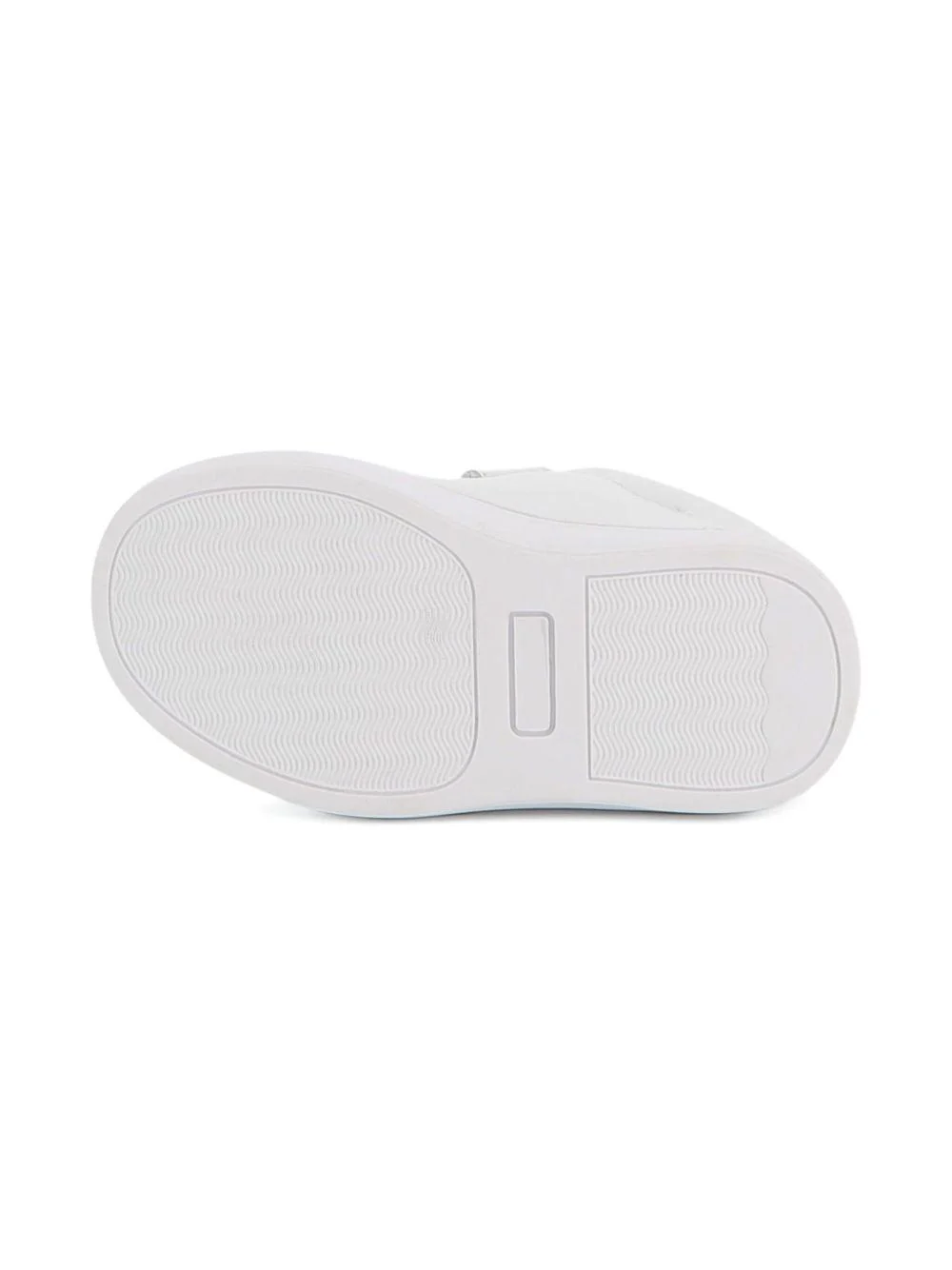 Sneakers per bambino BOSS Kids bianche con applicazione con logo - Image 5