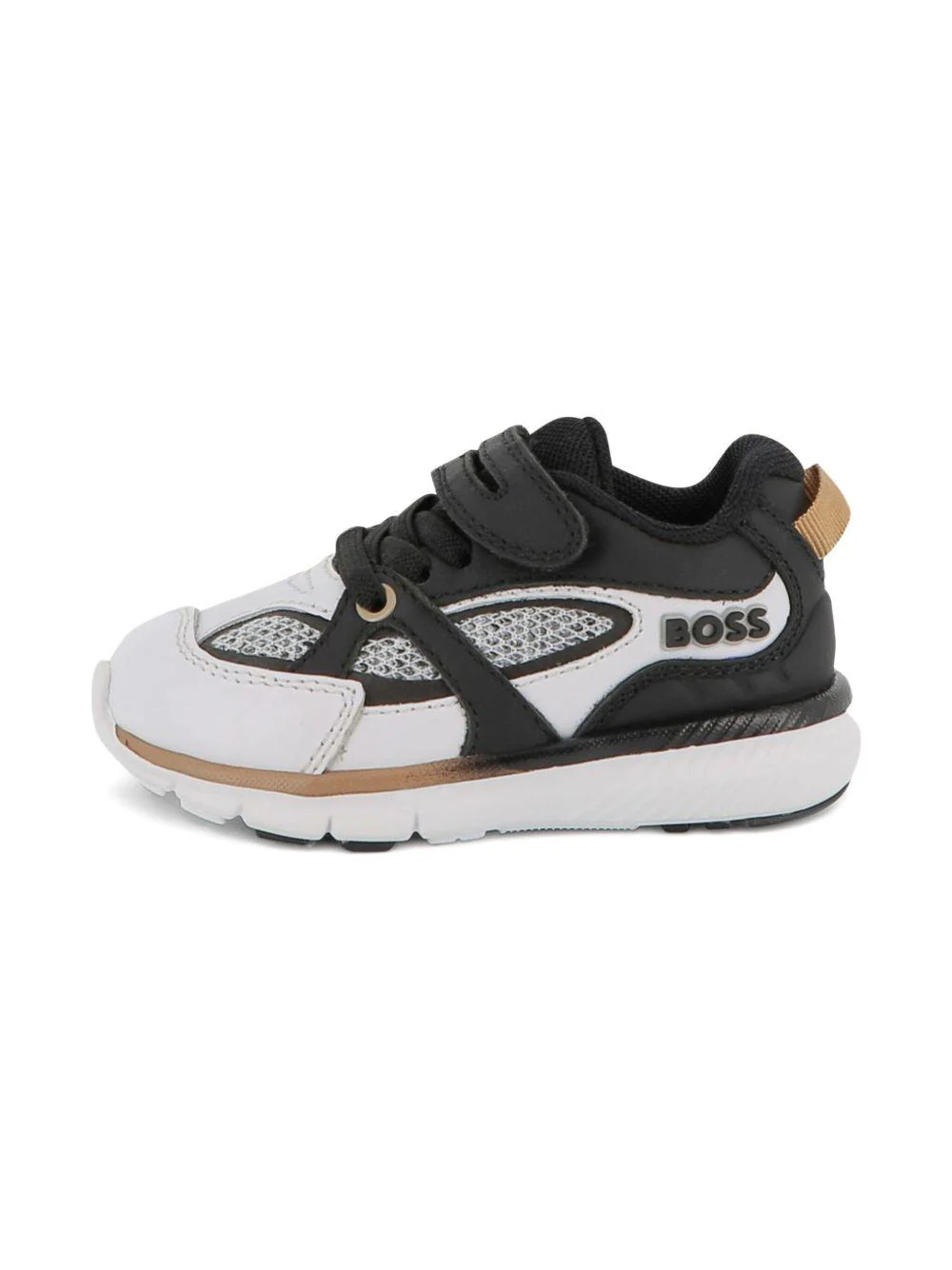 Sneakers per bambino Boss Kids multicolore con inserti in rete - Image 3