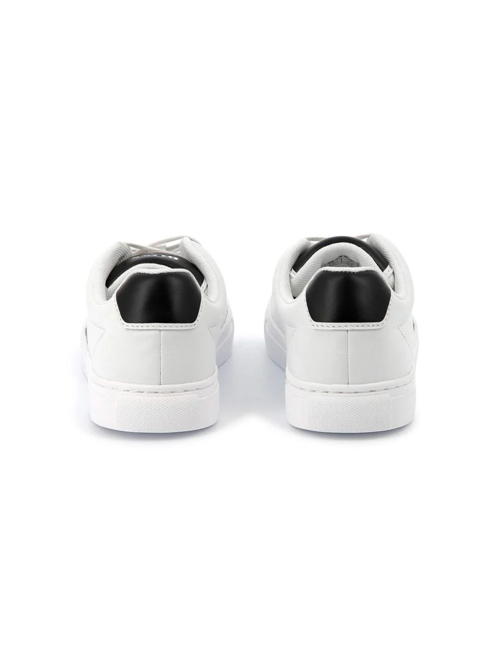 Sneakers per bambino Boss Kidswear bianco con logo goffrato con design color-block - Image 5