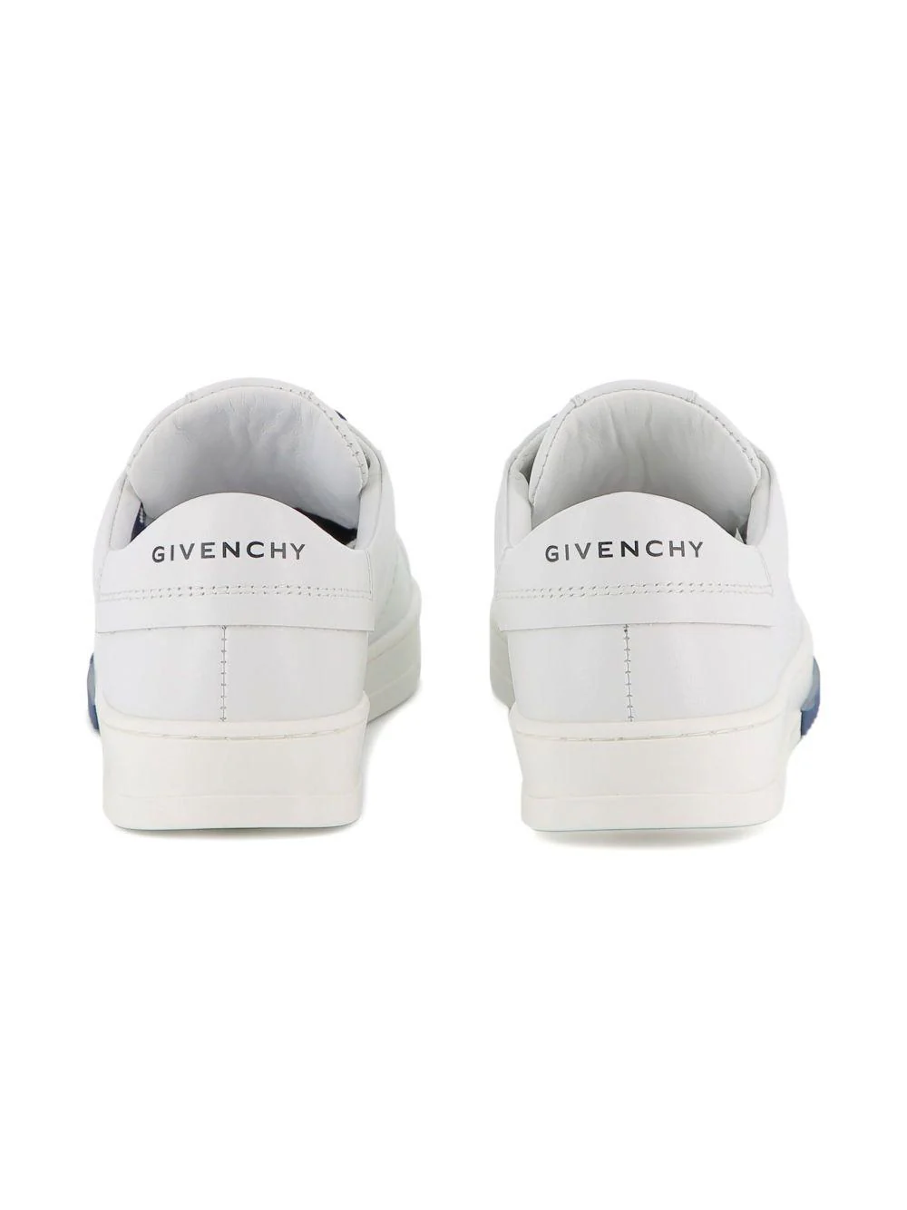Sneakers per bambino Givenchy Kids bianche con logo goffrato - Image 6