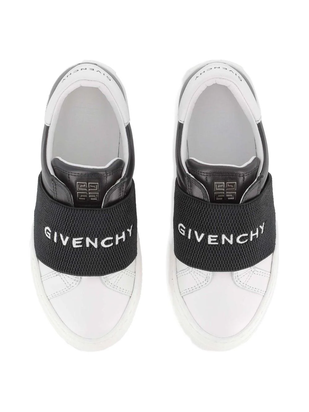 Sneakers per bambino Givenchy Kids bianco senza lacci - Image 4