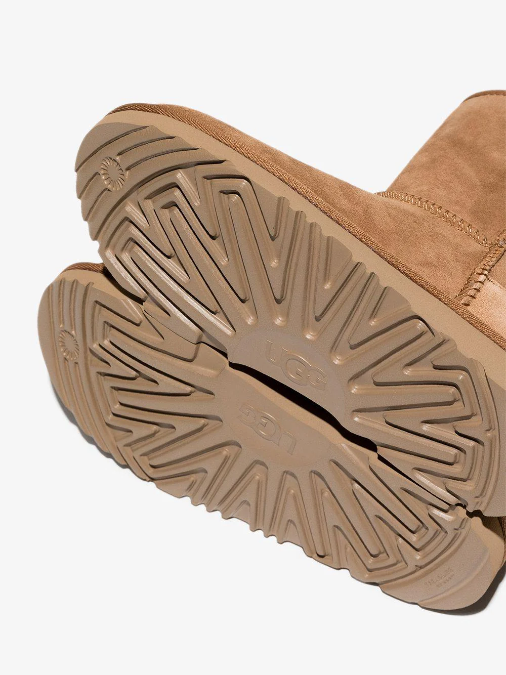 Stivali Classic II TD per bambina UGG Kids marroni con cuciture tono su tono - Image 5