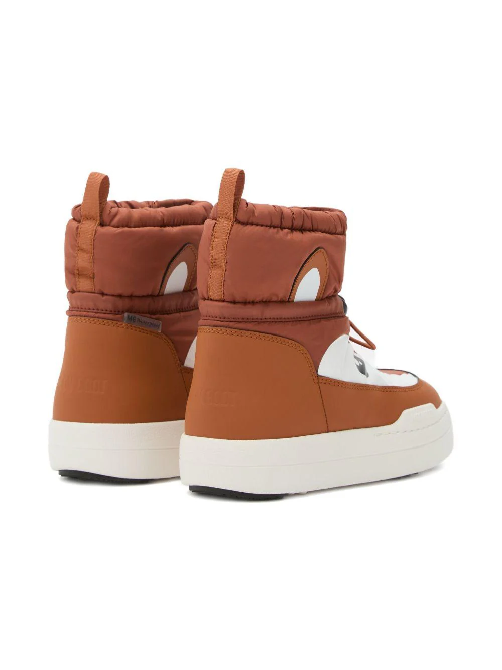 Stivali da neve Park Strap per bambino Moon Boot Kids marrone con designa forma di animale - Image 2