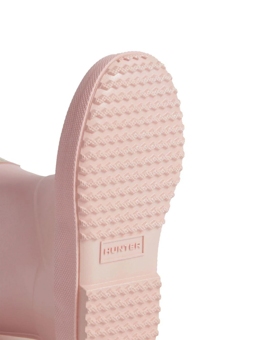 Stivali da pioggia per bambina Hunter Kids rosa con applicazione - Image 4