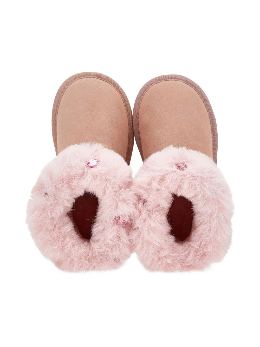 Stivali per bambina Monnalisa rosa con punta tonda - Image 2