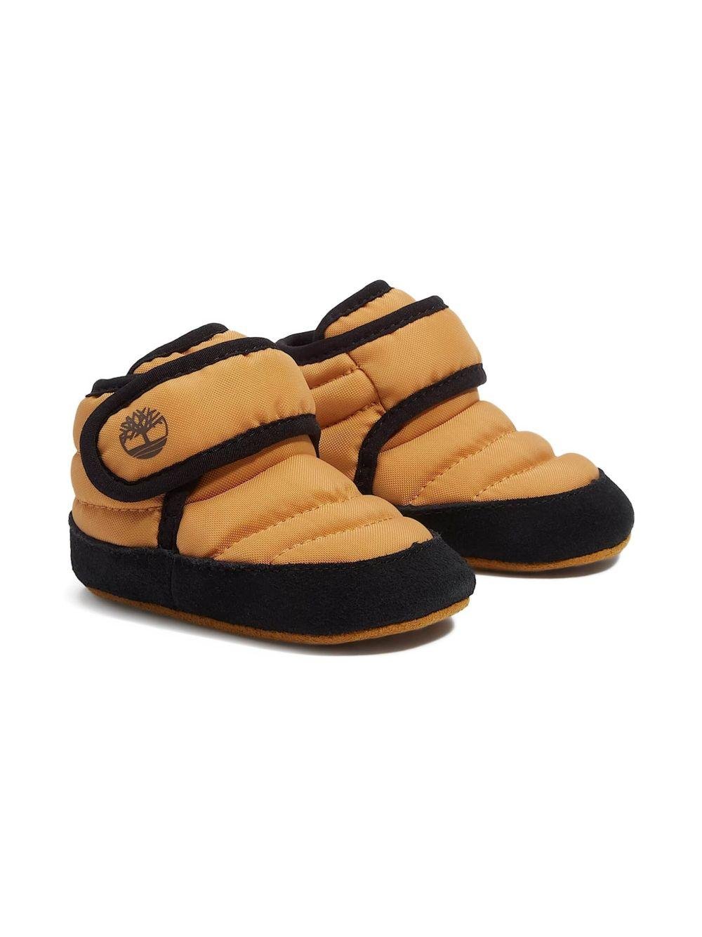 Stivali per neonati Timberland Kids beige con design trapuntato