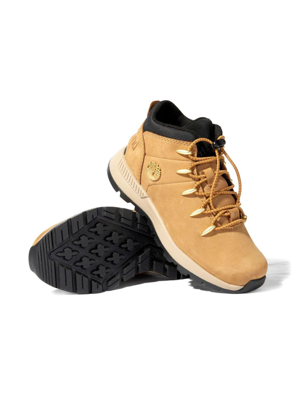 Stivali Sprint Trekker per bambino Timberland Kids beige con profilo alla caviglia imbottito - Image 3
