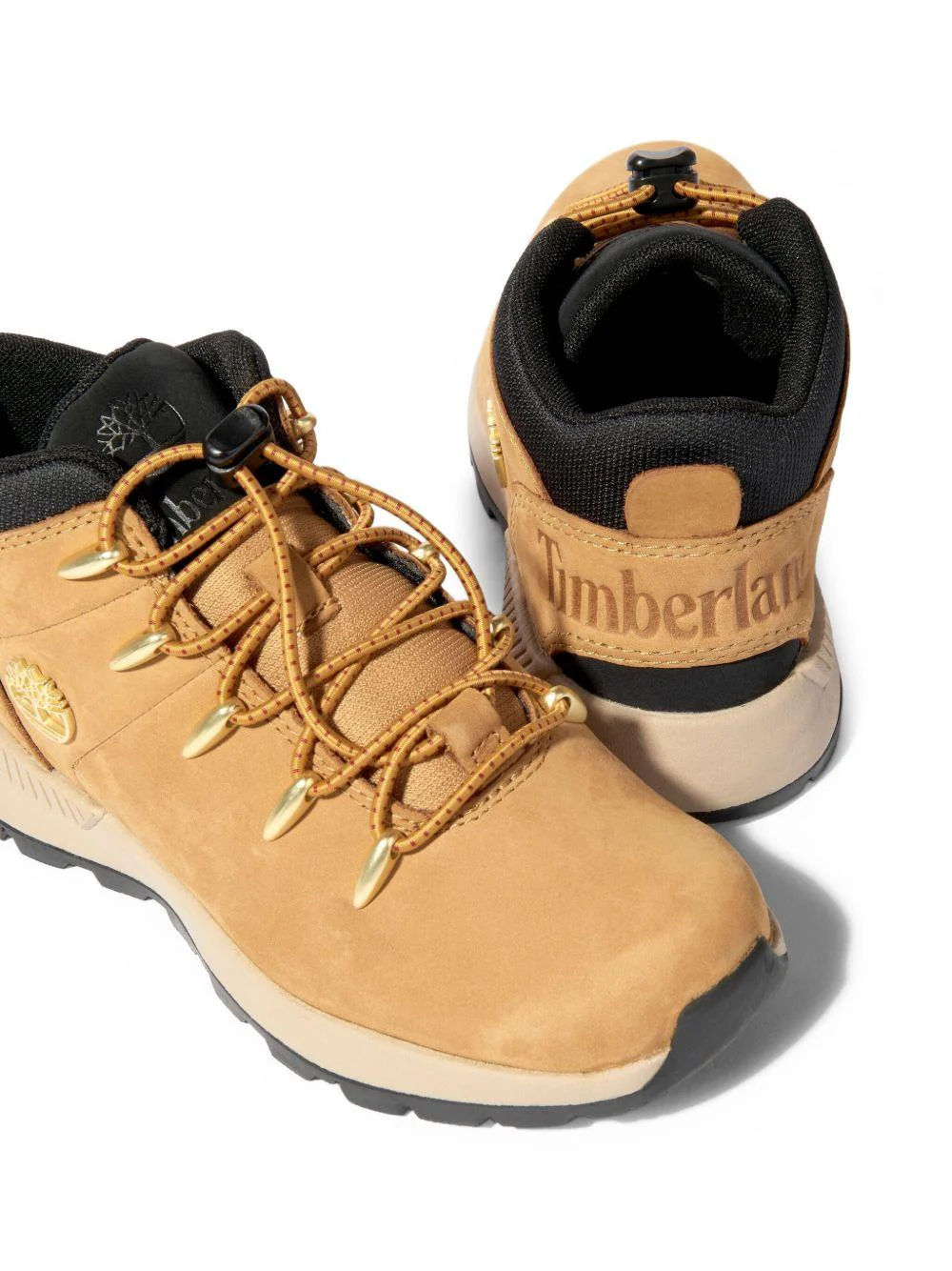 Stivali Sprint Trekker per bambino Timberland Kids beige con profilo alla caviglia imbottito - Image 4