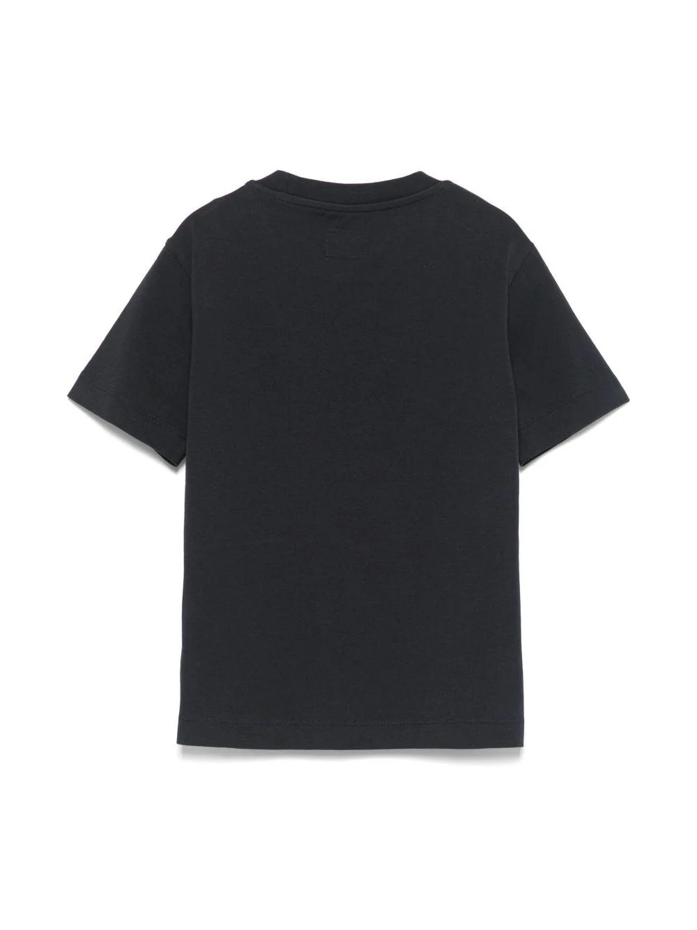 T-shirt con applicazione per bambino C.P. Company Kids blu con girocollo - Image 3