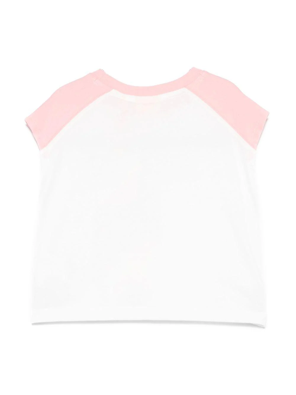 T-shirt con stampa logo per bambina Off-White Kids bianco con girocollo - Image 2