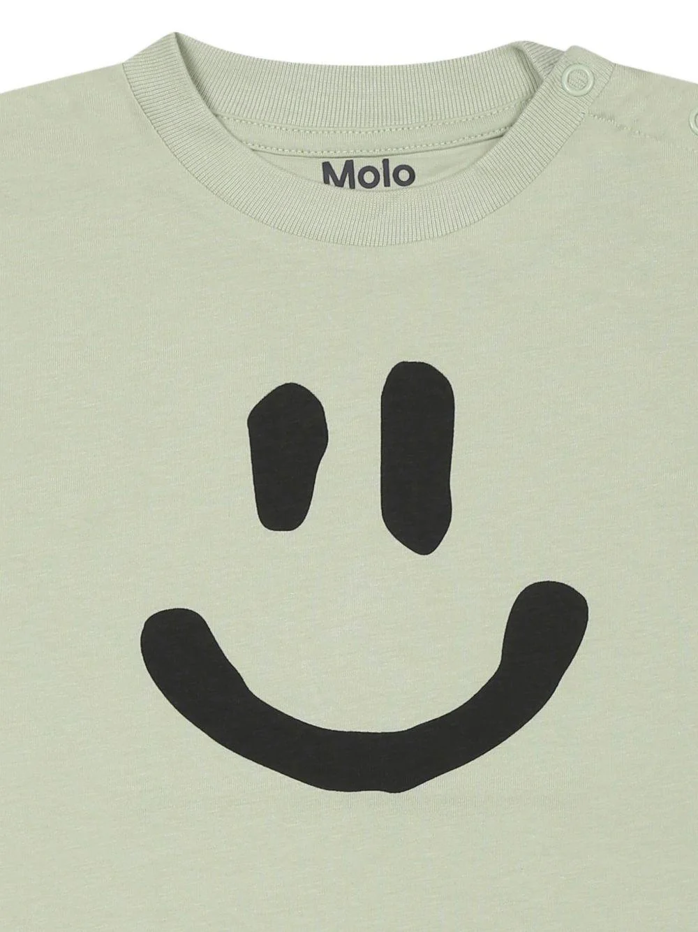 T-shirt con stampa per bambino Molo verde con scollo rotondo - Image 2