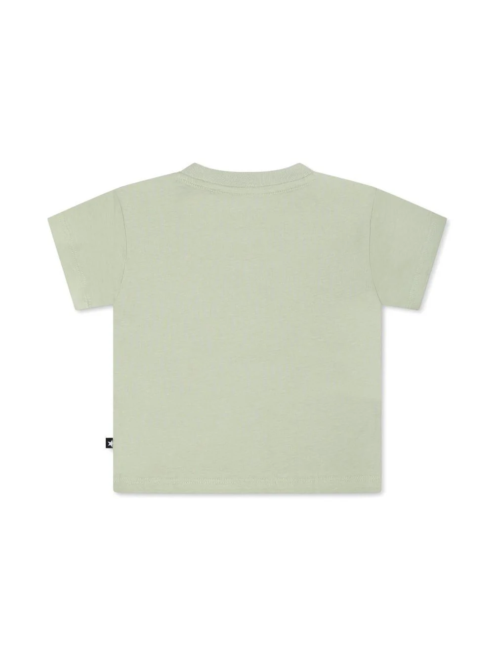 T-shirt con stampa per bambino Molo verde con scollo rotondo - Image 3