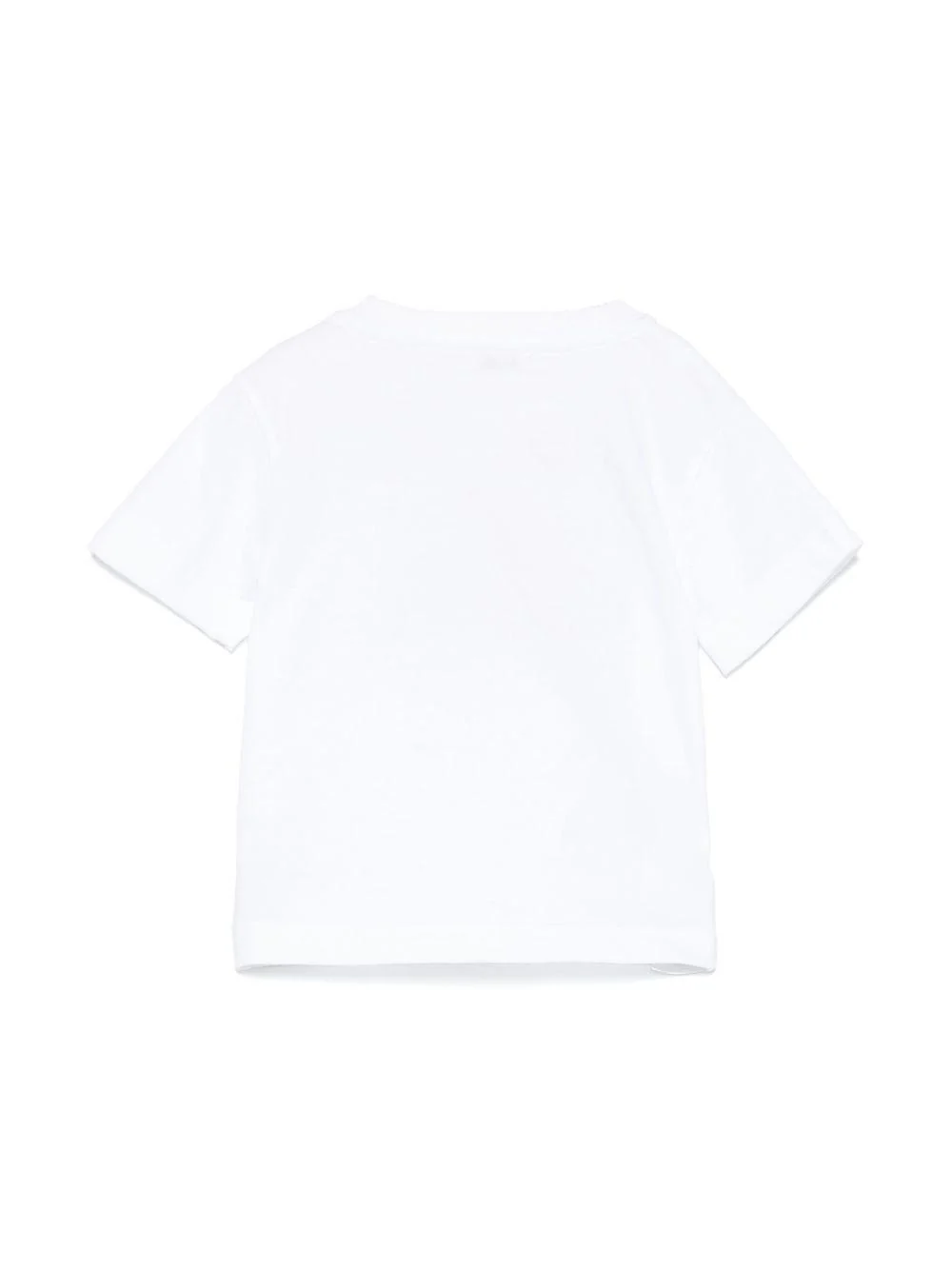 T-shirt con stampa per neonato Il Gufo bianco con girocollo - Image 2