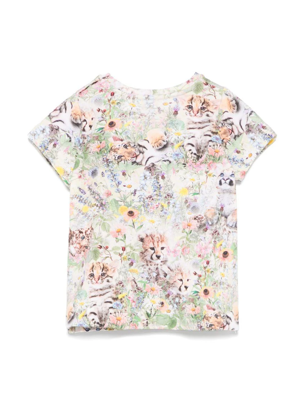 T-shirt Elly per neonata Molo multicolor con stampa a fiori - Image 3