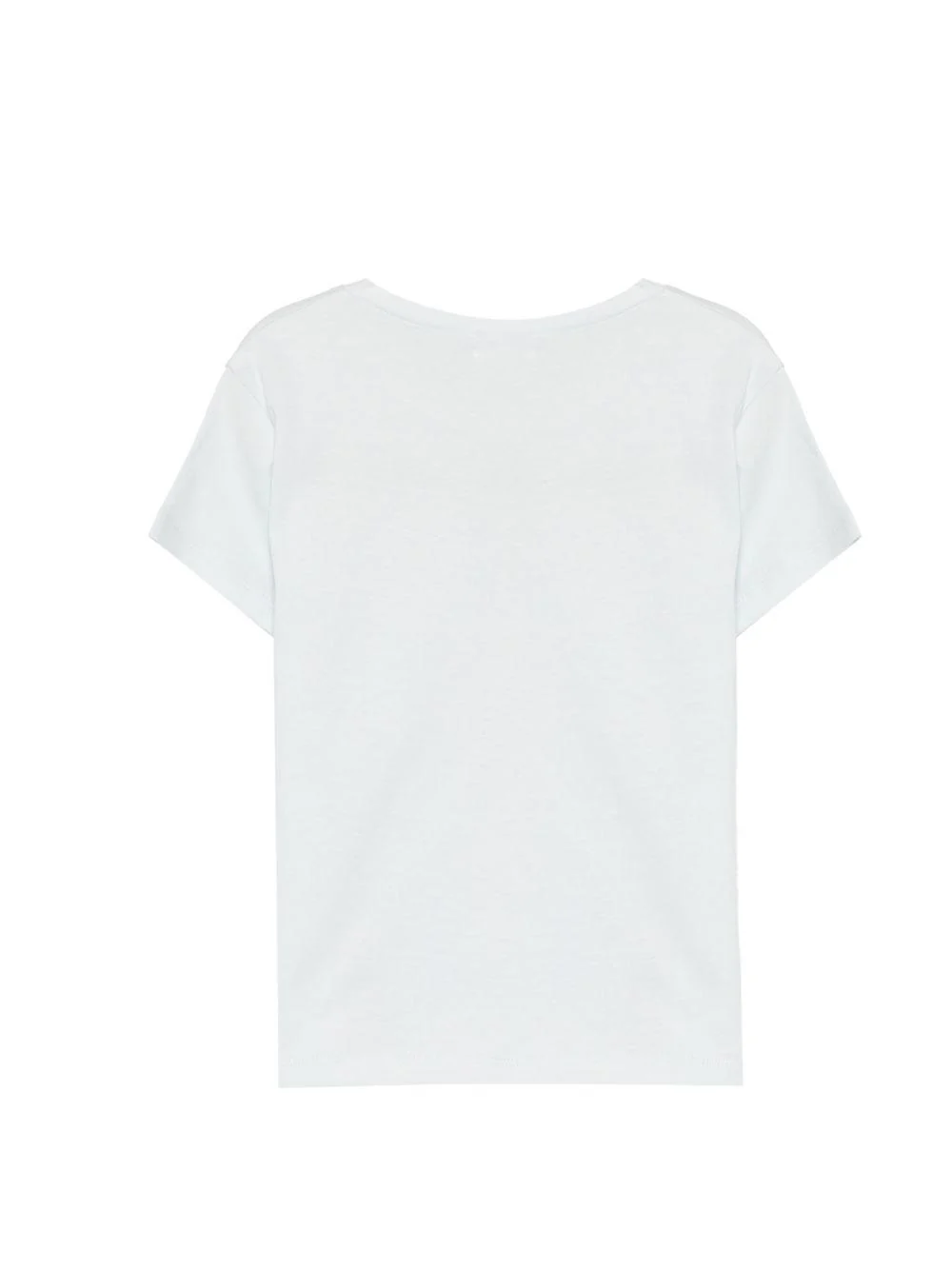 T-shirt per bambina Billieblush azzurra con stampa grafica - Image 2