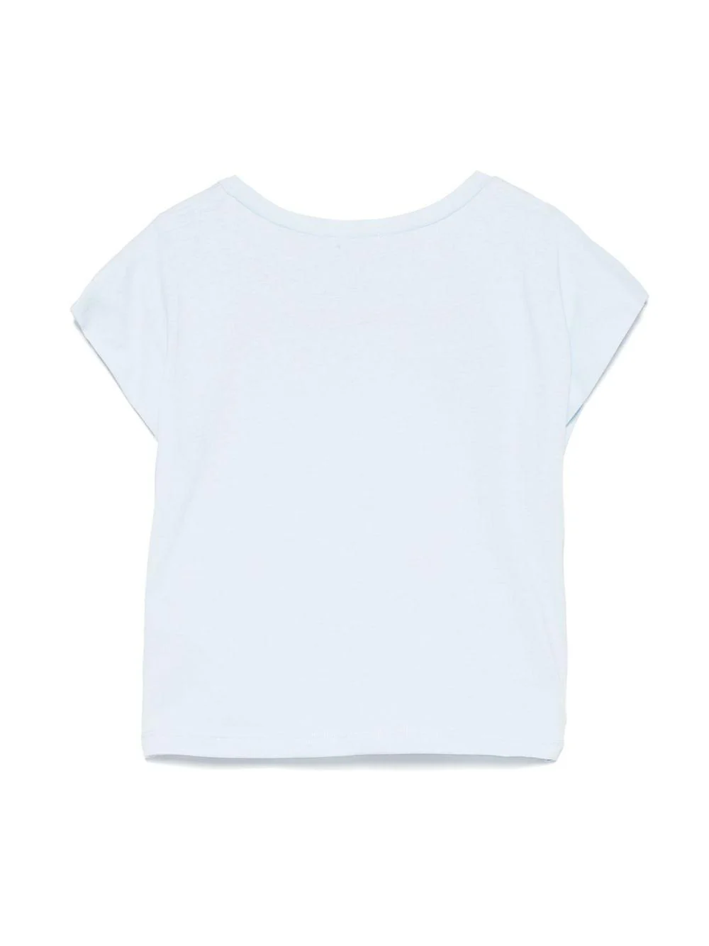 T-shirt per bambina Billieblush azzurro con stampa gelato - Image 2