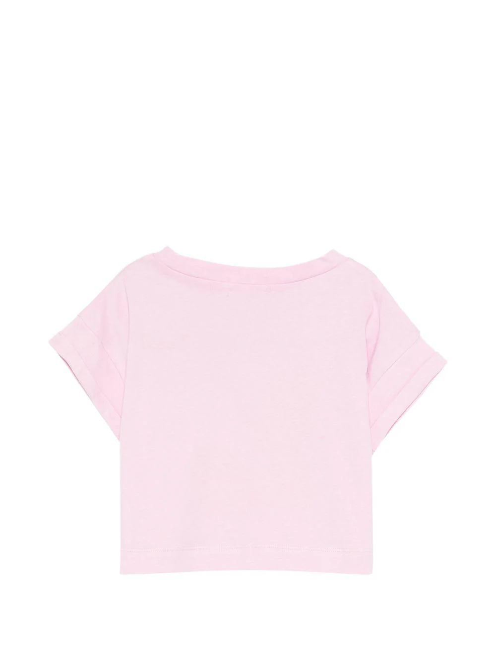 T-shirt per bambina Billieblush rosa con stampa grafica - Image 2
