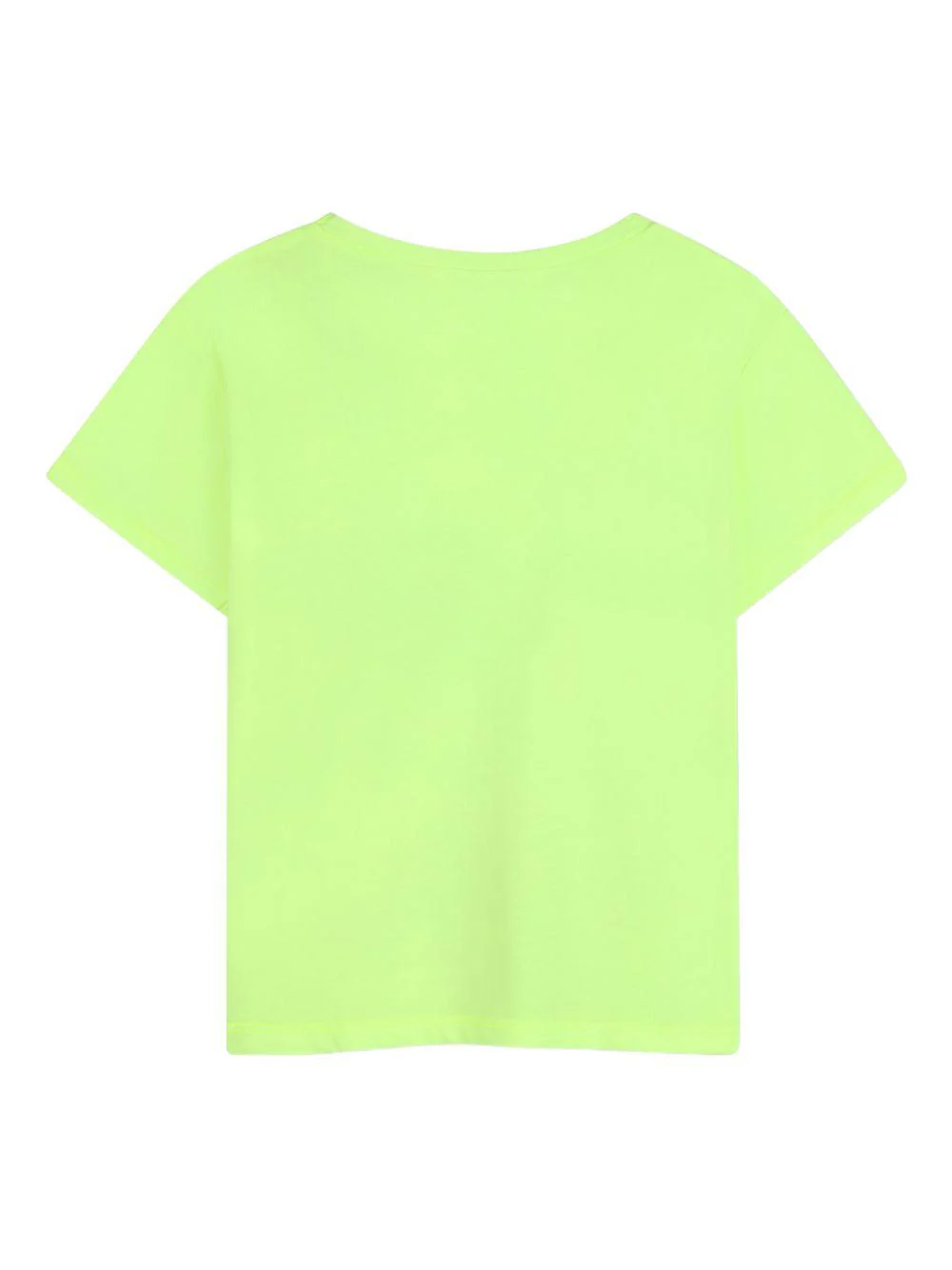 T-shirt per bambina Billieblush verde con decorazione con paillettes - Image 2