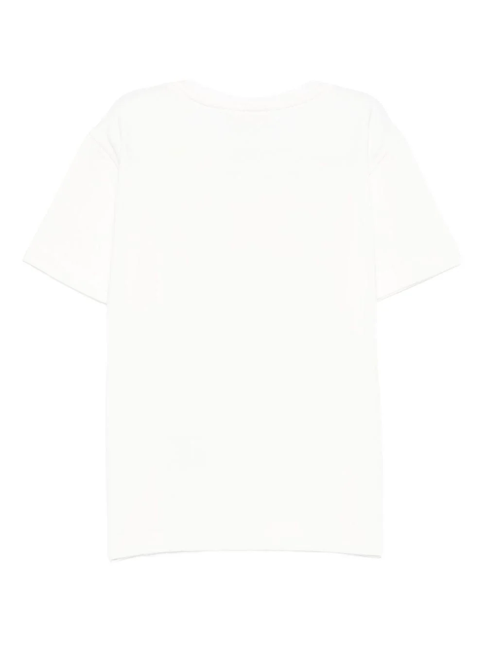 T-shirt per bambina Elisabetta Franchi La Mia Bambina bianco in cotone con logo - Image 3