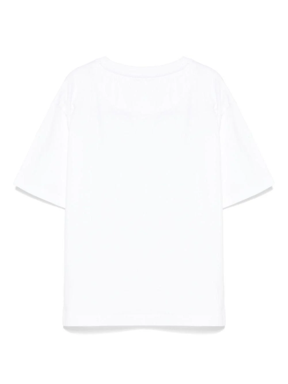 T-shirt per bambina John Richmond Junior bianco con stampa grafica - Image 2
