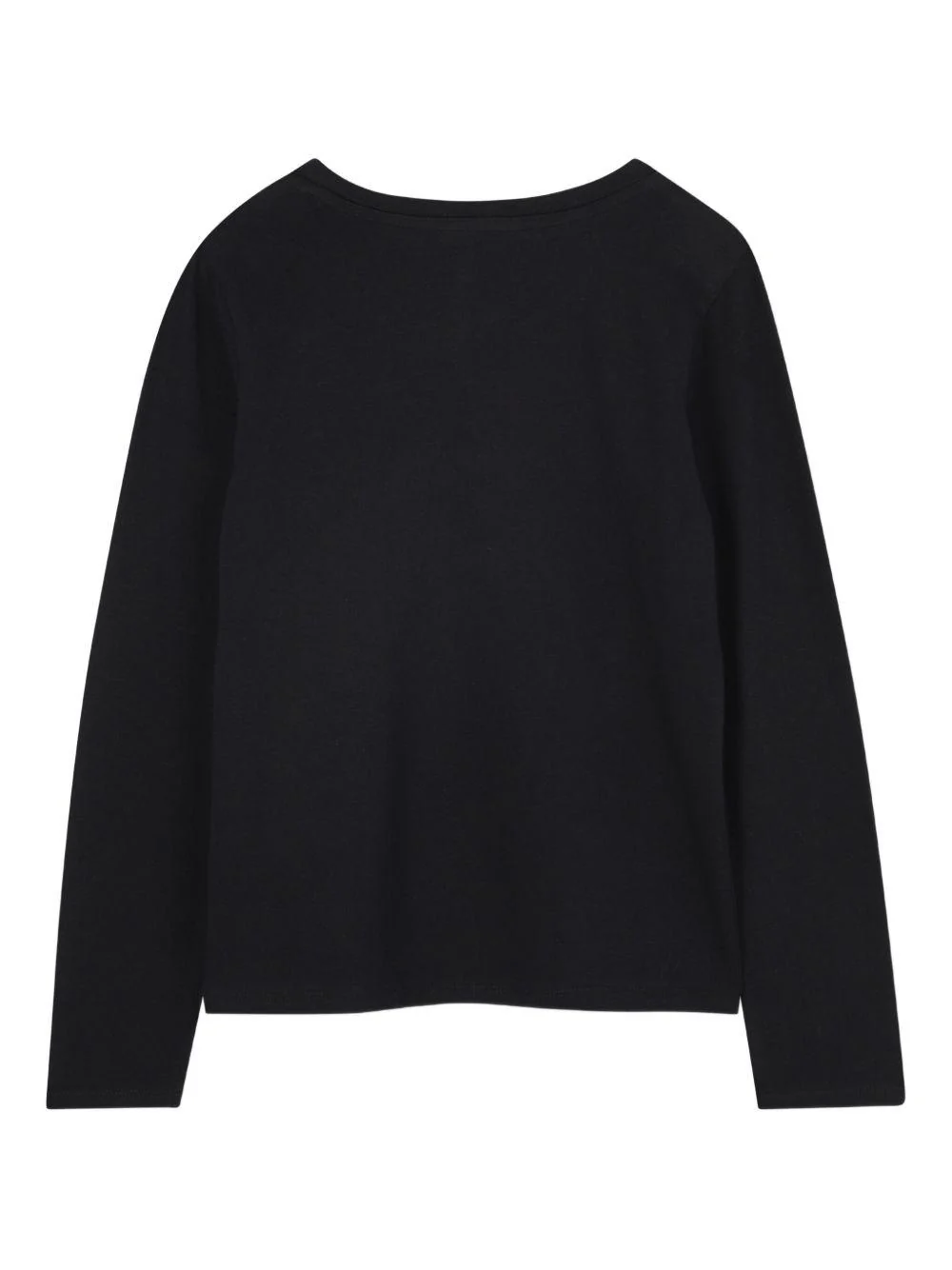T-shirt per bambina Michael Kors Kids nero con logo sul davanti - Image 3