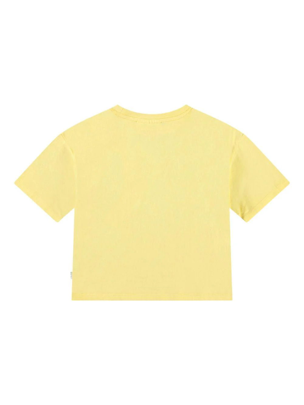 T-shirt per bambina Molo Reinette giallo con ricamo a fiori - Image 2